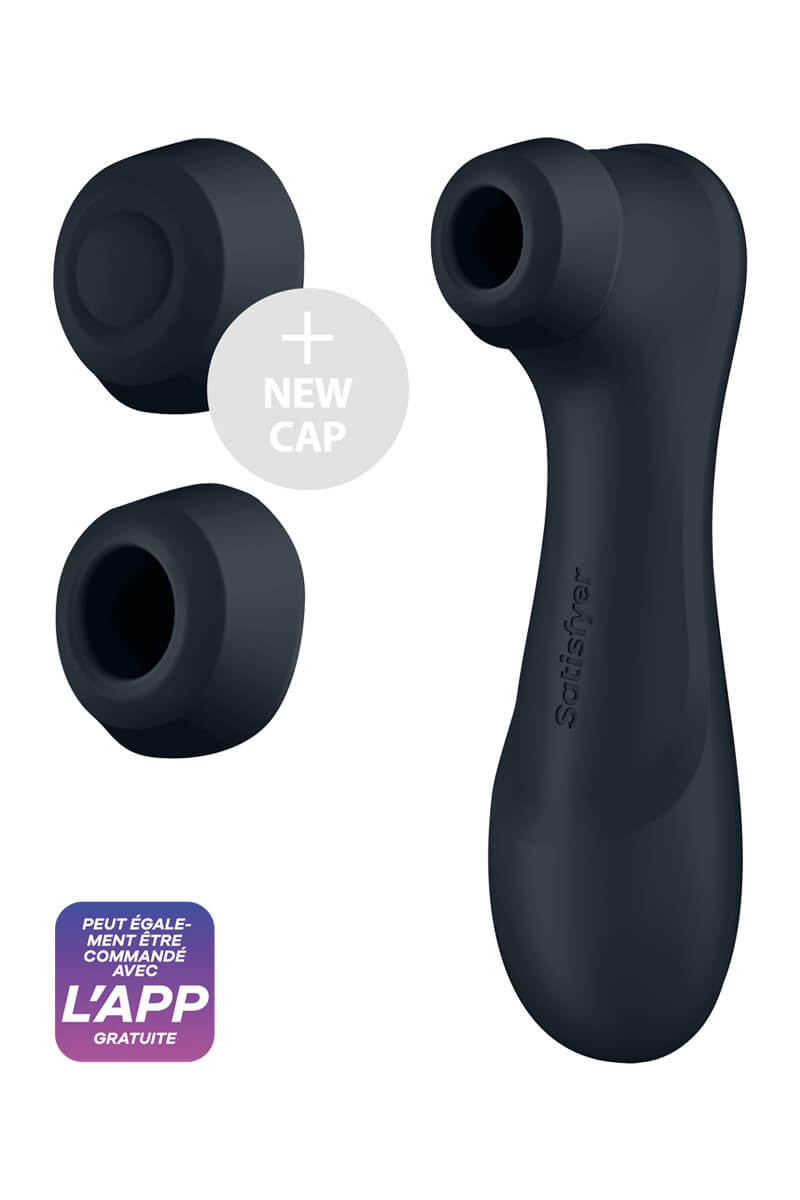 stimulateur-pro2-generation3-connecte-noir-satisfyer-1 Stimulateur clitoridien pro 2 génération 3 connecté noir de la marque Satisfyer