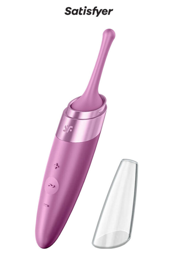 Stimulateur Twirling Delight framboise de la marque Satisfyer