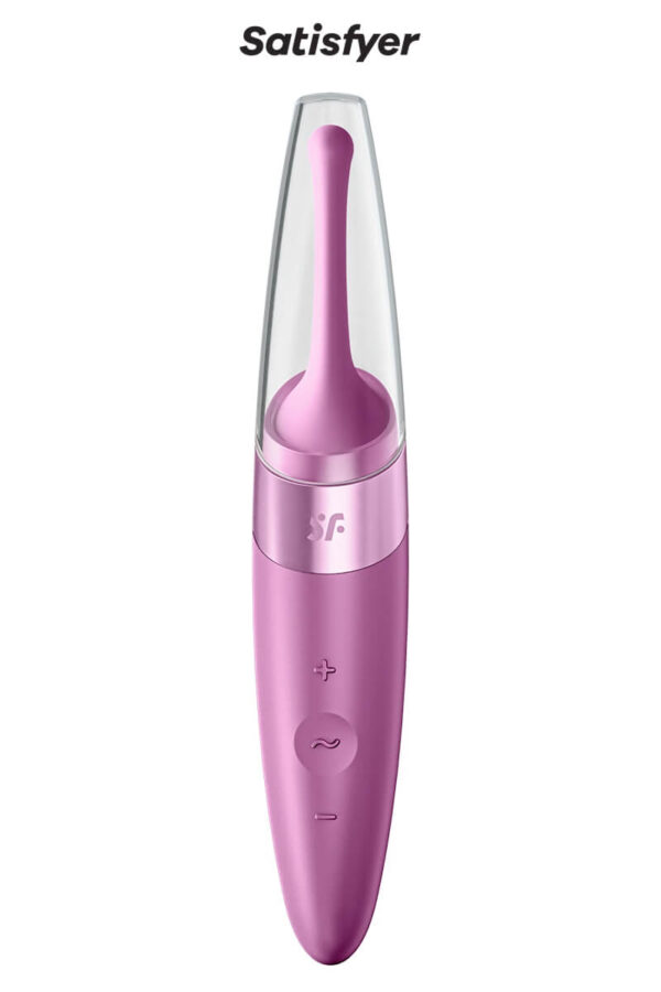 Stimulateur Twirling Delight framboise de la marque Satisfyer