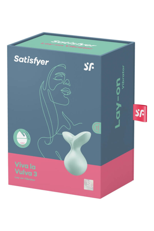 Packaging du stimulateur Viva la vulva 3 de la marque Satisfyer
