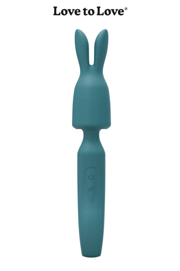 Stimulateur Wand R-Evolution et sa tête rabbit de la marque Love to Love
