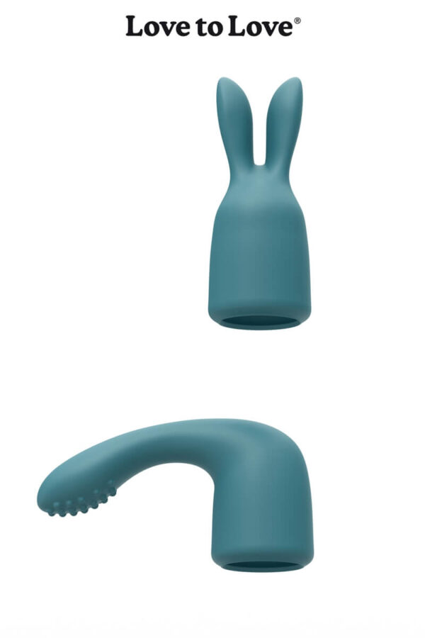 Têtes interchangeable du stimulateur Wand R-Evolution de la marque Love to Love