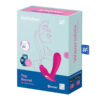 Packaging du sextoy double connecté Top Secret de la marque Satisfyer