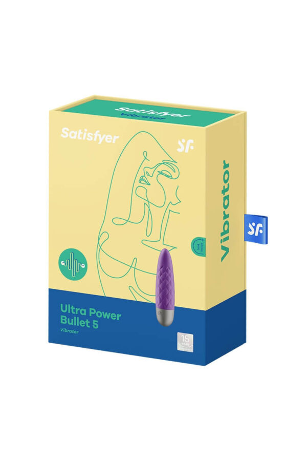 Packaging mini vibromasseur Bullet 5 de la marque Satisfyer
