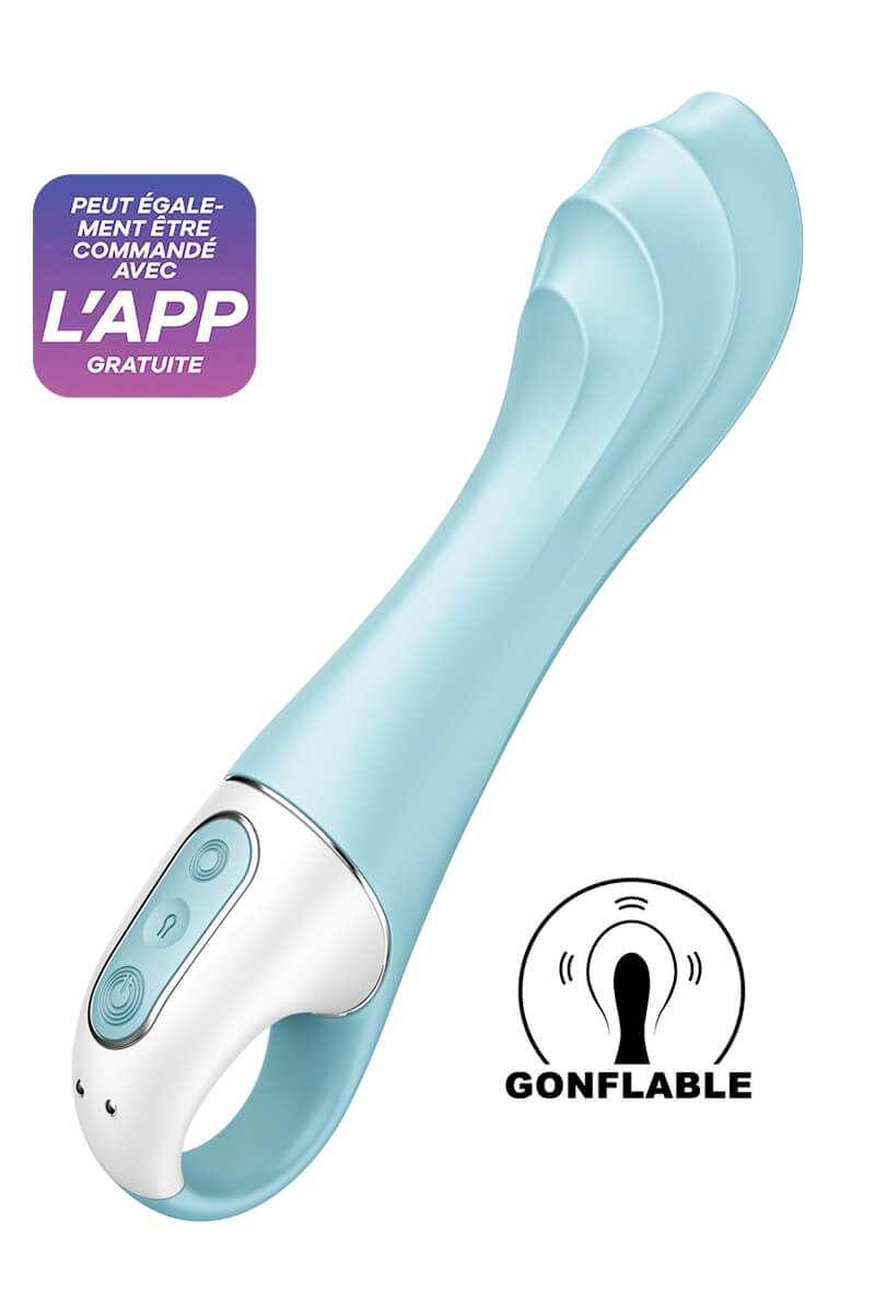 Vibromasseur gonflable Air Pump Vibrator 5 de la marque Satisfyer