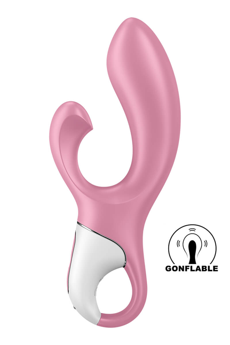 Vibromasseur rabbit gonflable air pump bunny 2 de la marque Satisfyer
