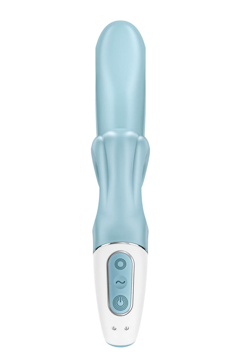 Vibromasseur rabbit Love me bleu de la marque Satisfyer