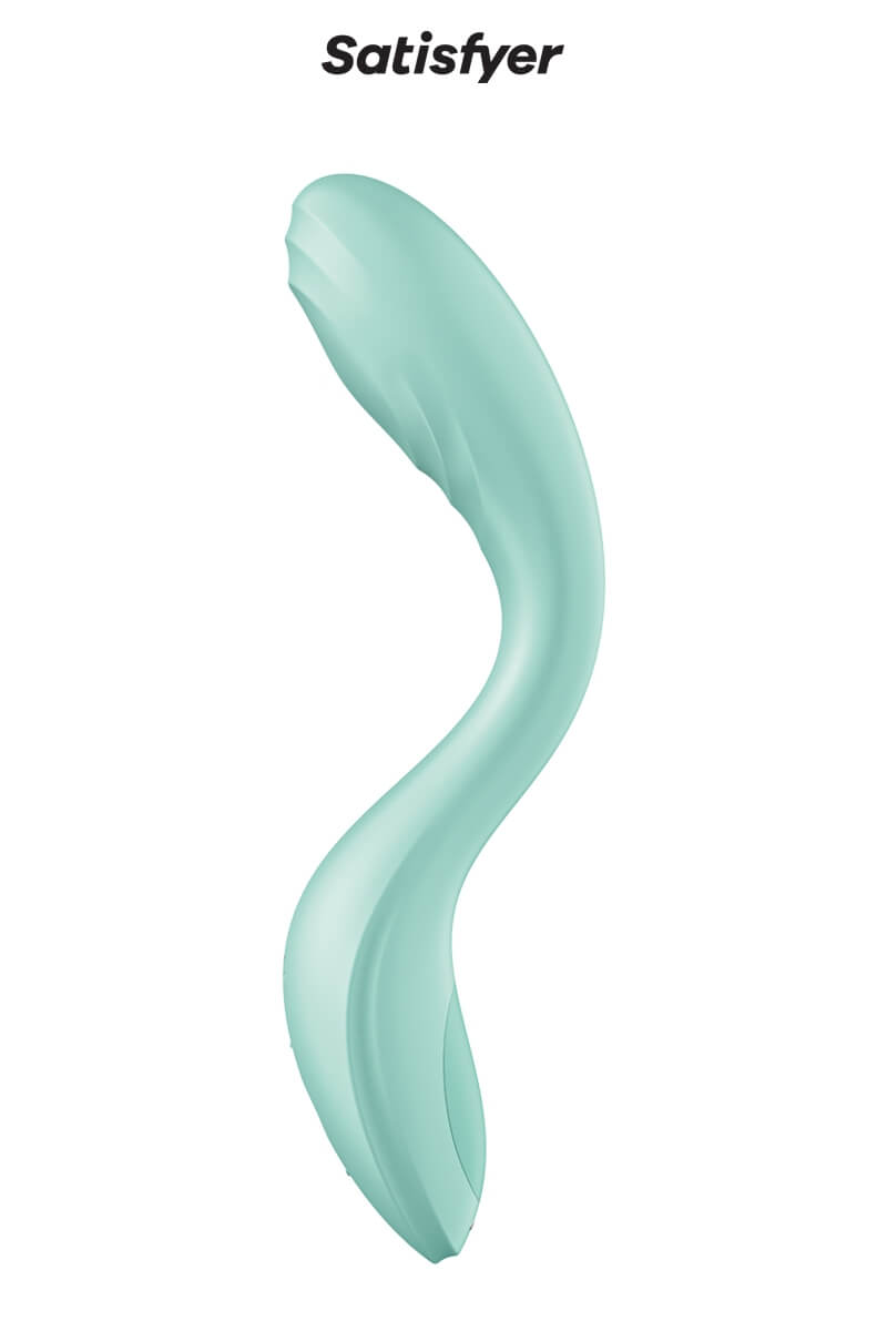 vibro-point-g-rrrolling-pleasure-menthe-satisfyer-2 Vibromasseur point G Rrrolling Pleasure menthe de la marque Satisfyer