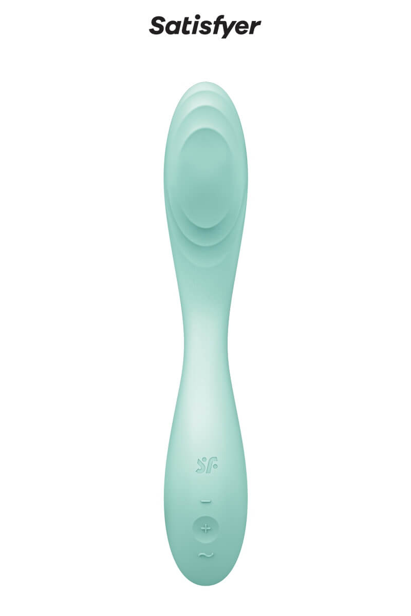 vibro-point-g-rrrolling-pleasure-menthe-satisfyer-4 Vibromasseur point G Rrrolling Pleasure menthe de la marque Satisfyer