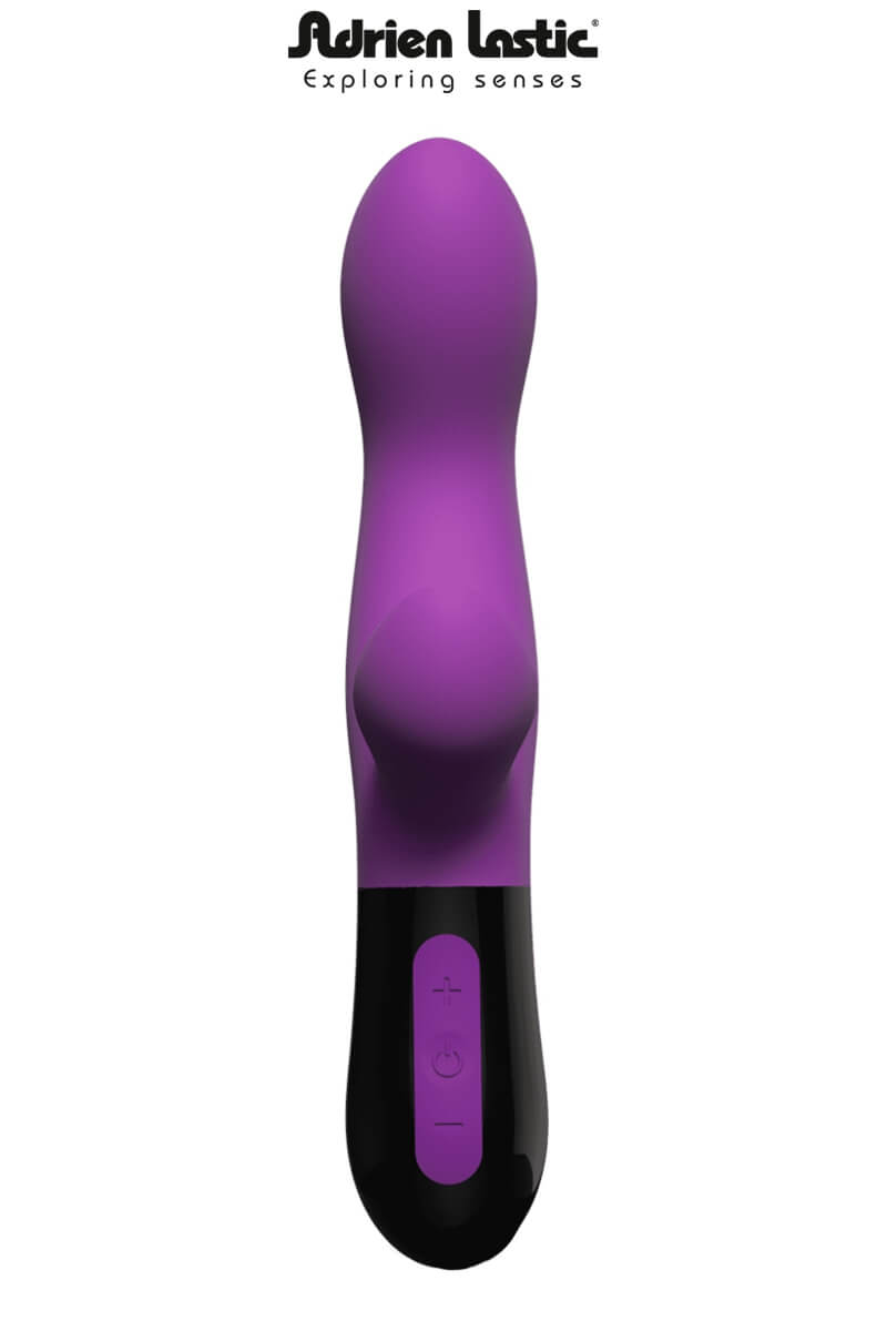 Vibromasseur Rabbit Gaia 2.0 violet de la marque Adrien Lastic