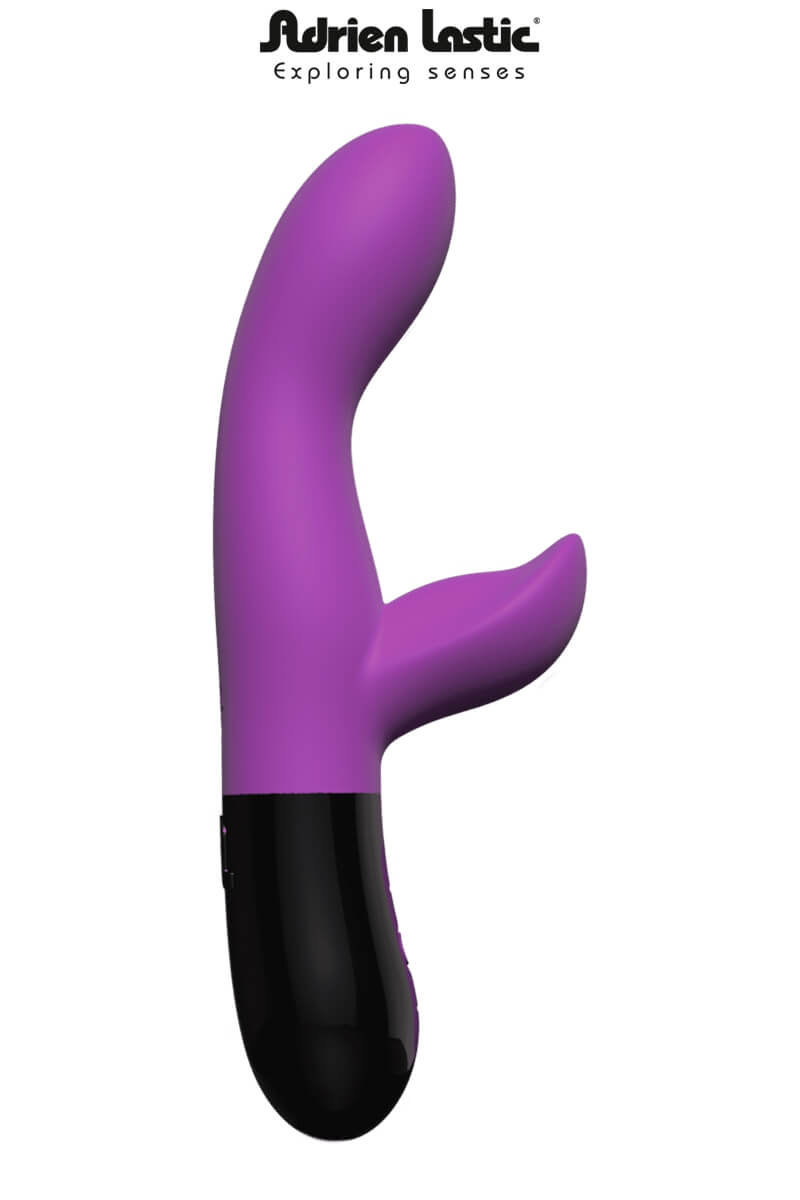 Vibromasseur Rabbit Gaia 2.0 violet de la marque Adrien Lastic