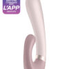 Vibromasseur rabbit connecté Heat Wave de la marque Satisfyer
