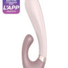 Vibromasseur rabbit connecté Heat Wave de la marque Satisfyer