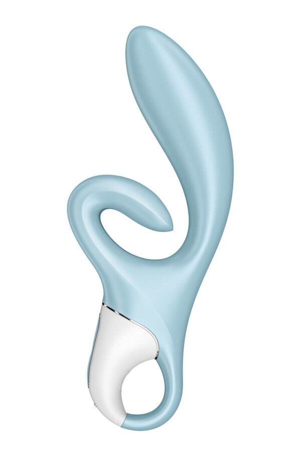 Vibromasseur rabbit Touch me bleu de la marque Satisfyer