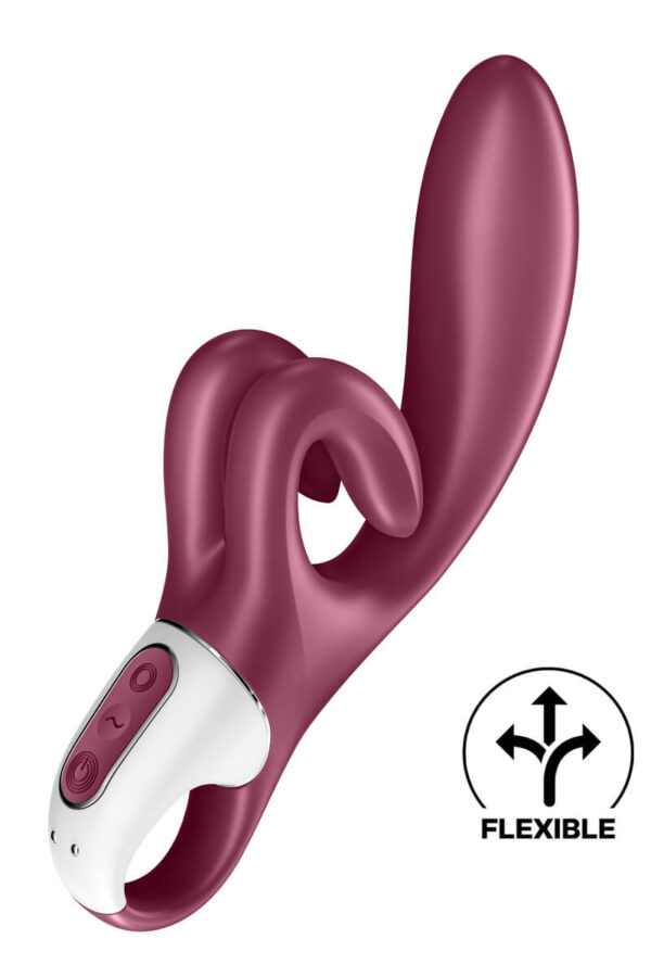 Vibromasseur rabbit Touch me rouge de la marque Satisfyer