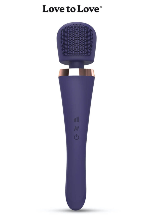 Vibromasseur wand Brush Crush de la marque Love to Love