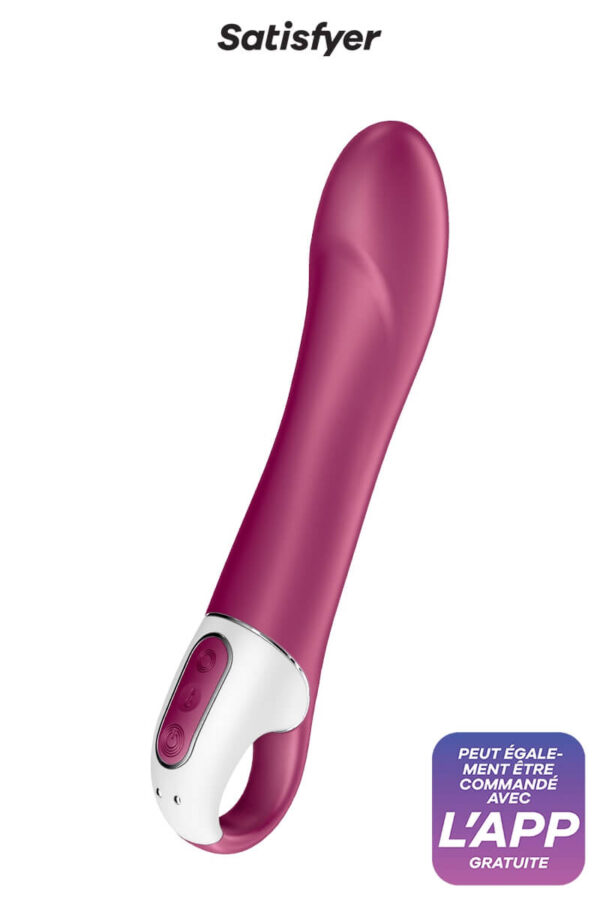 Vibromasseur connecté Big Heat de la marque Satisfyer