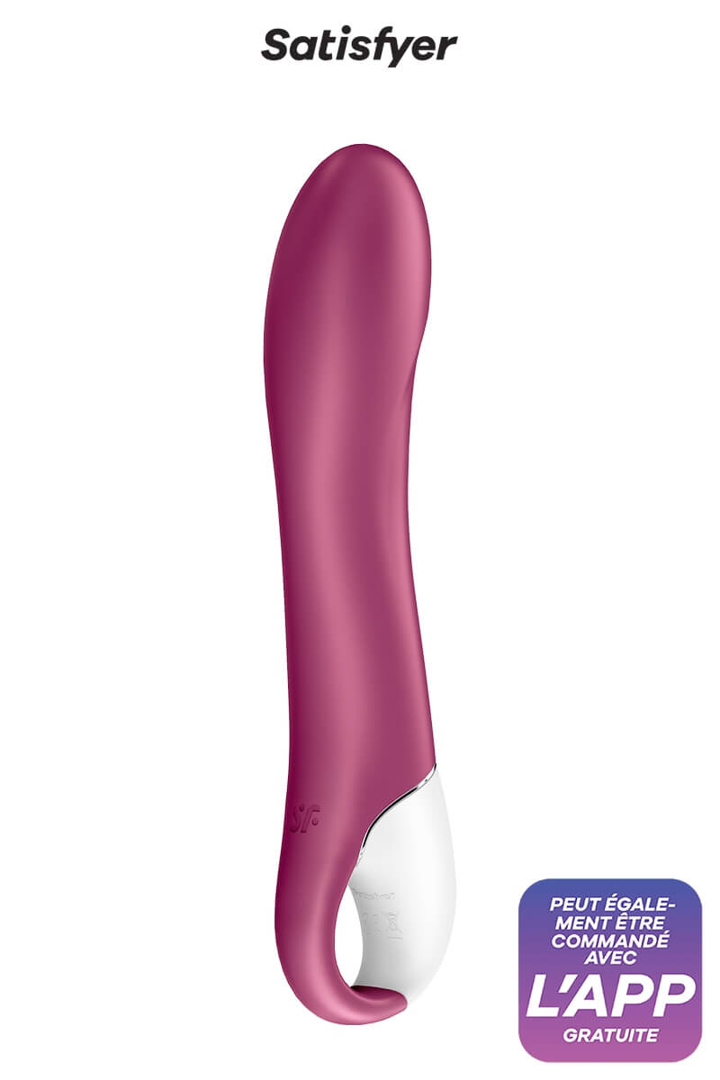 Vibromasseur connecté Big Heat de la marque Satisfyer