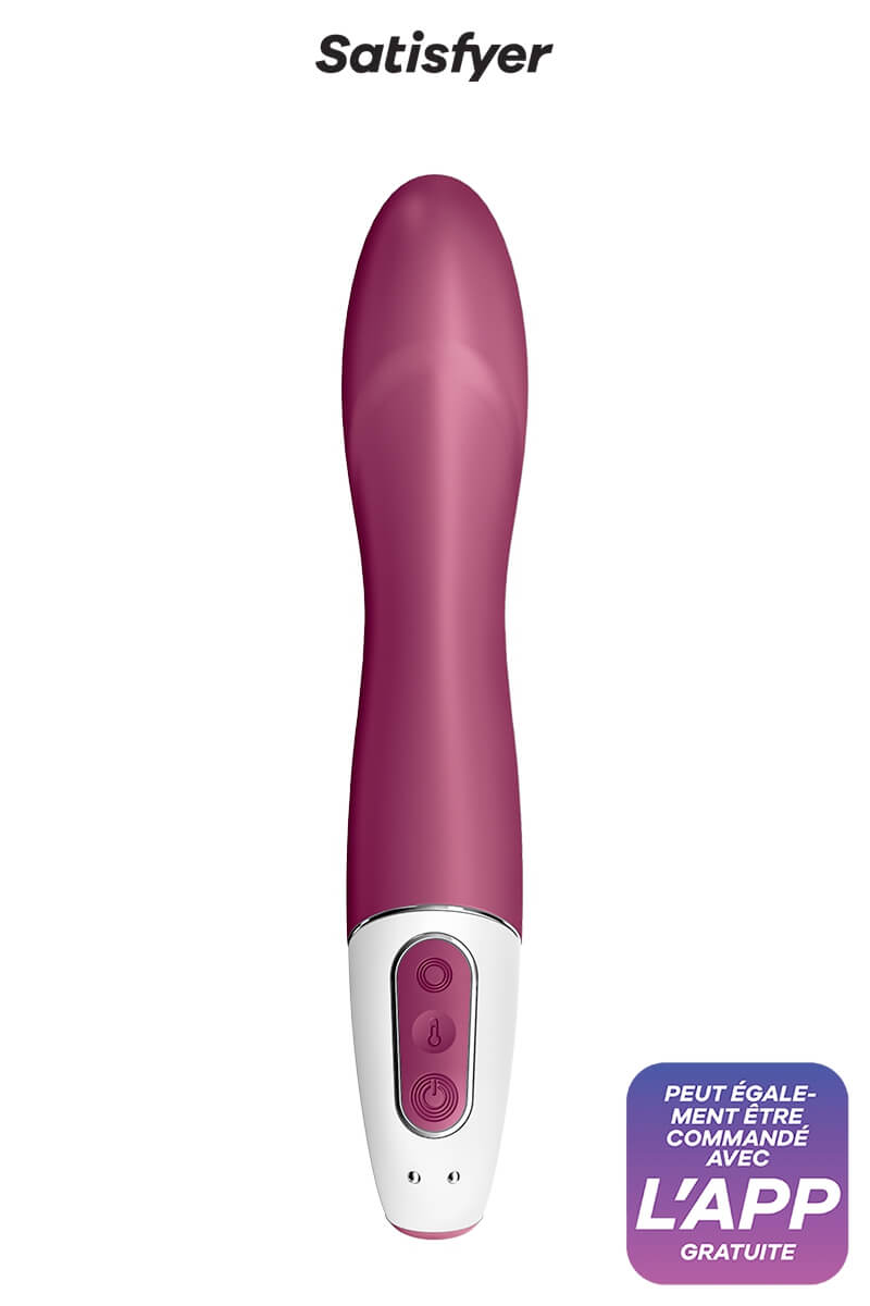 Vibromasseur connecté Big Heat de la marque Satisfyer