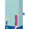 Packaging du vibromasseur connecté Big Heat de la marque Satisfyer