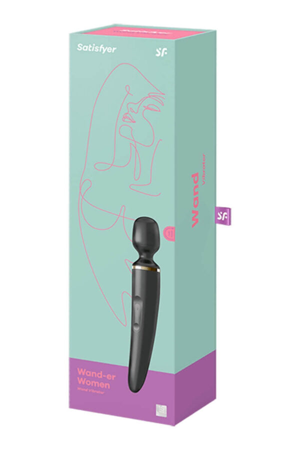 Packaging du vibromasseur wand XXL Women de la marque Satisfyer