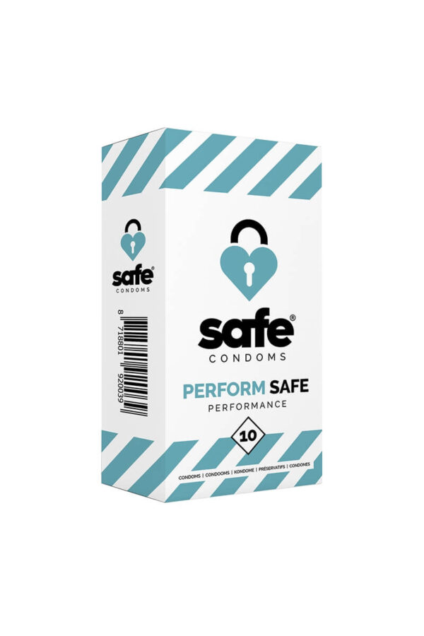 Boîte de 10 préservatifs Safe Performance de la marque Safe