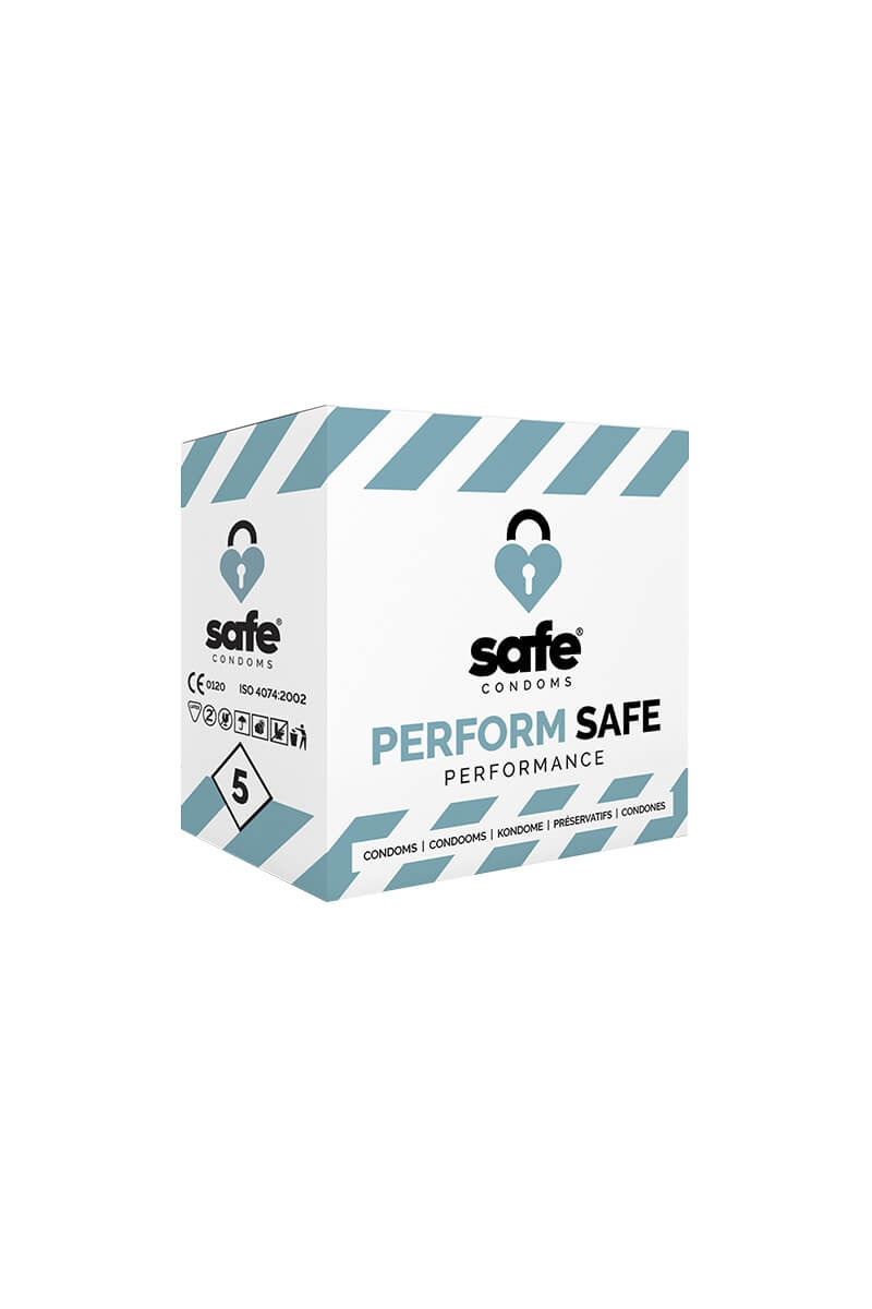 Boîte de 5 préservatifs Safe Performance de la marque Safe