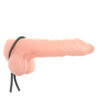 Cockring lasso ajustable Mr Dorcel sur un faux pénis de la marque Dorcel