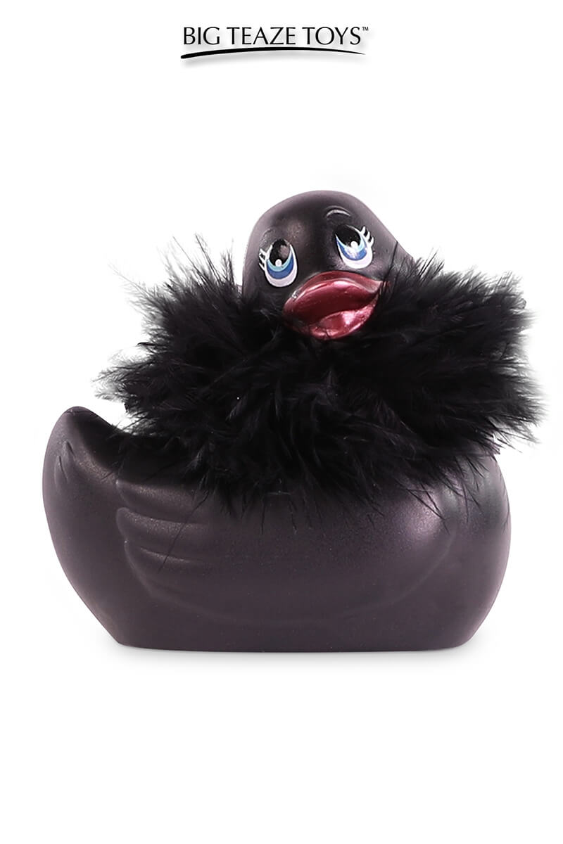 mini-canard-vibrant-duckie-paris-noir-bigteazetoys-1 Mini canard vibrant duckie paris noir de la marque Big Teaze Toys
