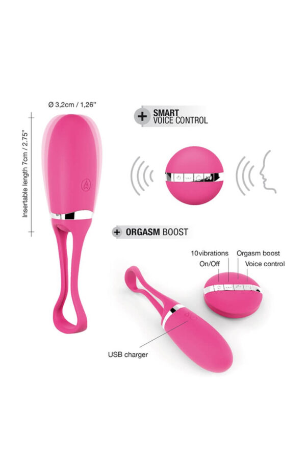 Œuf vibrant télécommandé Secret Delight de la marque Dorcel