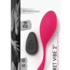 Packaging de l'Œuf vibrant télécommandé Secret Vibe 2 de la marque Dorcel