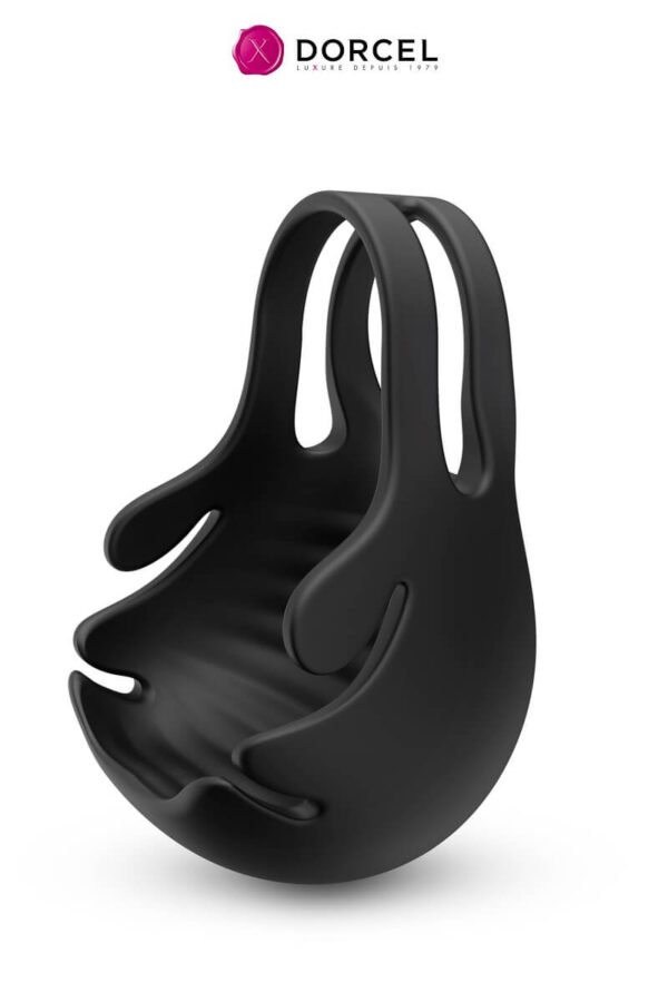Anneau vibrant et stimulateur de testicules Fun Bag de la marque Dorcel