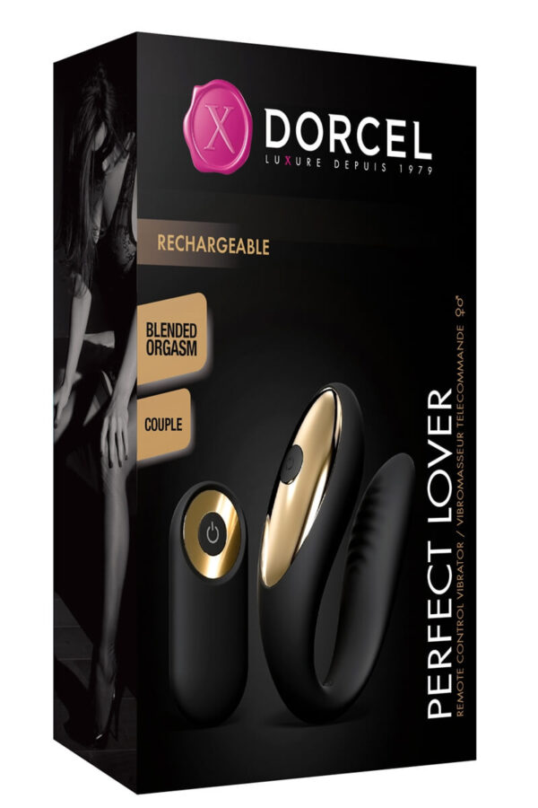 Packaging du stimulateur télécommandé Perfect Lover de la marque Dorcel