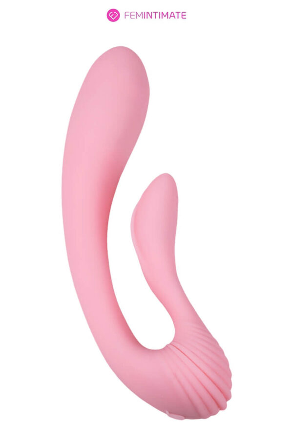 Vibromasseur rabbit ultra flexible Dual Massager de la marque Femintimate