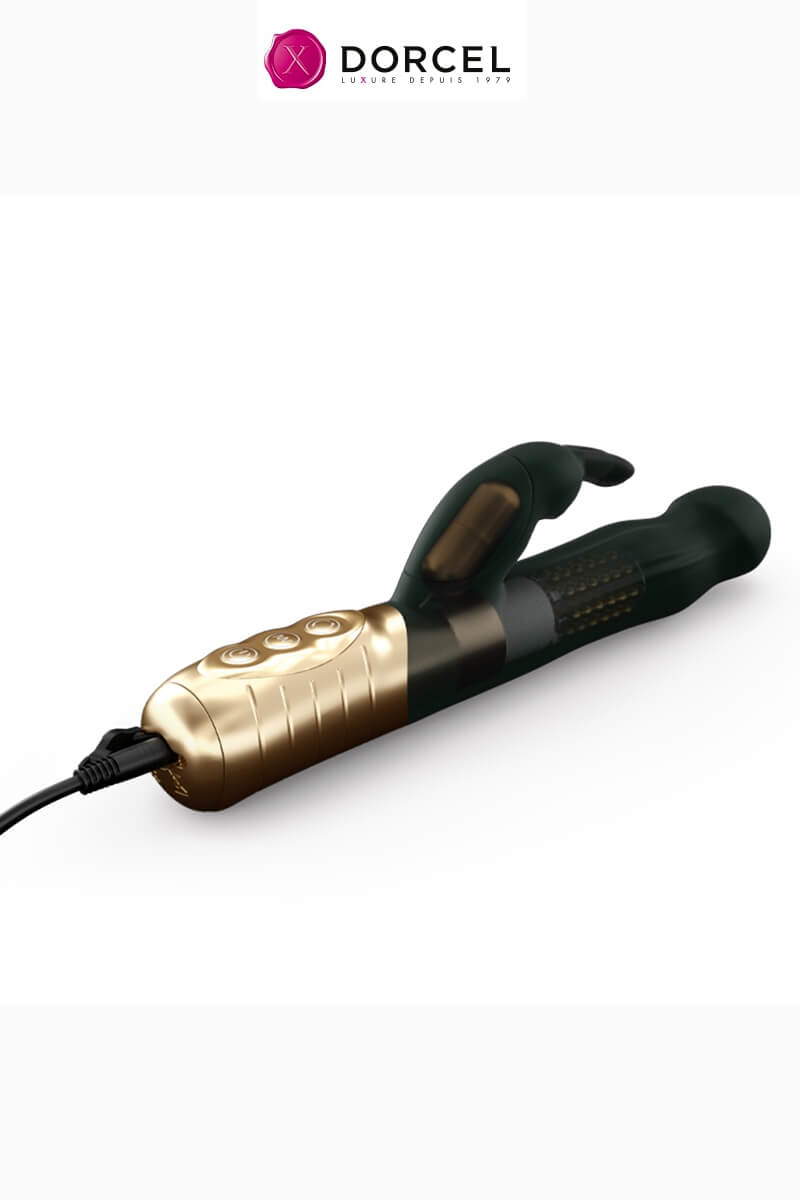 vibro-rechargeable-baby-rabbit-noir-2.0-dorcel-3 Vibromasseur Baby Rabbit 2.0 de la marque Dorcel