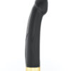Vibromasseur Real Vibration taille M en noir et or de la marque Dorcel