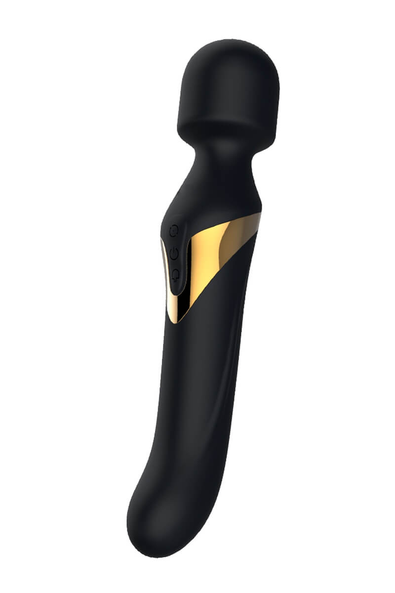 Vibromasseur wand Dual Orgasms Gold de la marque Dorcel