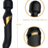 Vibromasseur wand Dual Orgasms Gold de la marque Dorcel