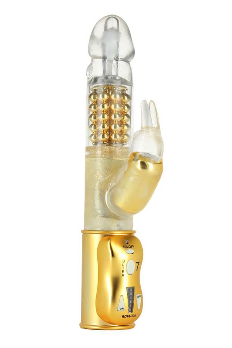Vibromasseur rabbit Orgasmic Rabbit Gold de la marque Dorcel