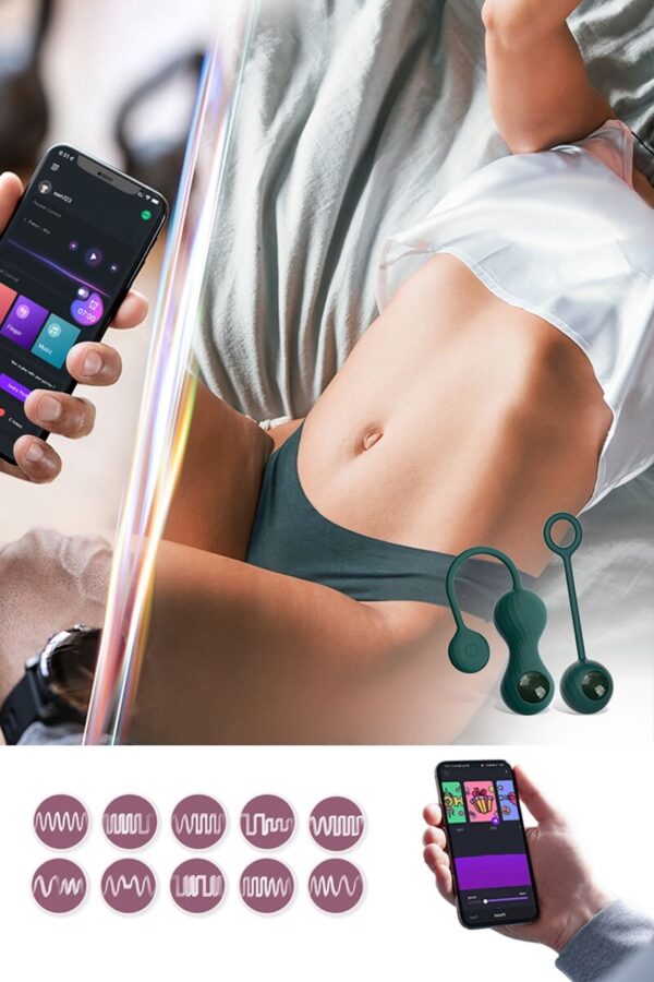 Boules de kegel vibrantes connectées de la marque Magic Motion