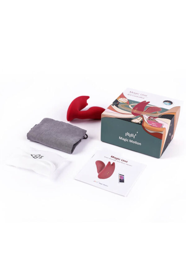 Packaging du double stimulateur connecté Magic Umi de la marque Magic Motion
