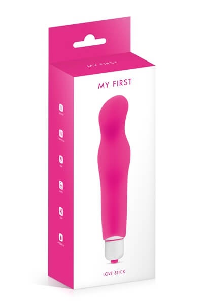 Packaging du vibromasseur Love Stick de la marque My First