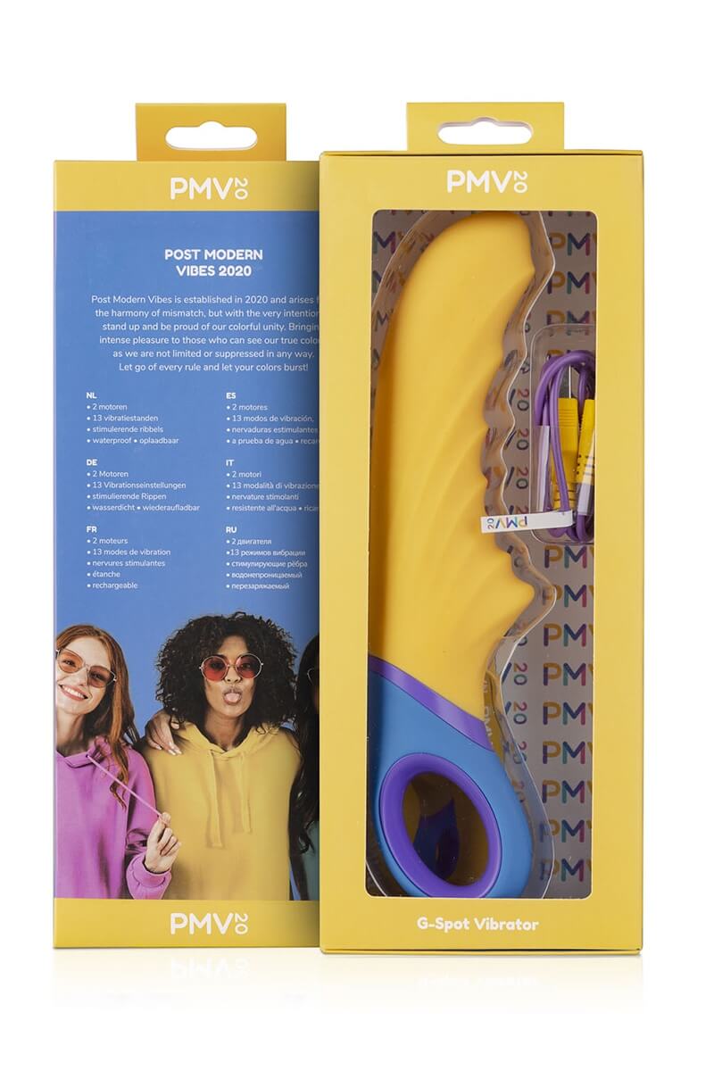 Packaging du vibromasseur spécial point G Tone G Spot de la marque PMV20