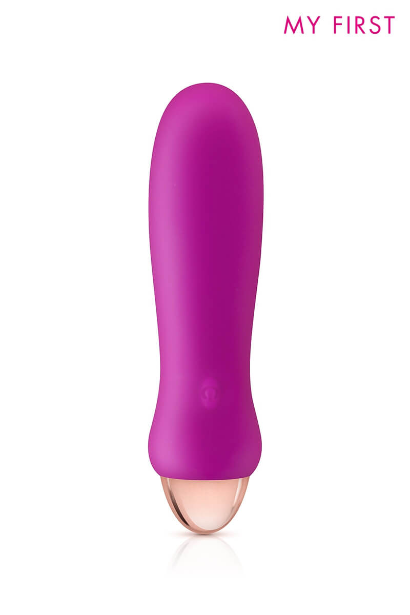 Vibromasseur rechargeable Chupa rose de la marque My First