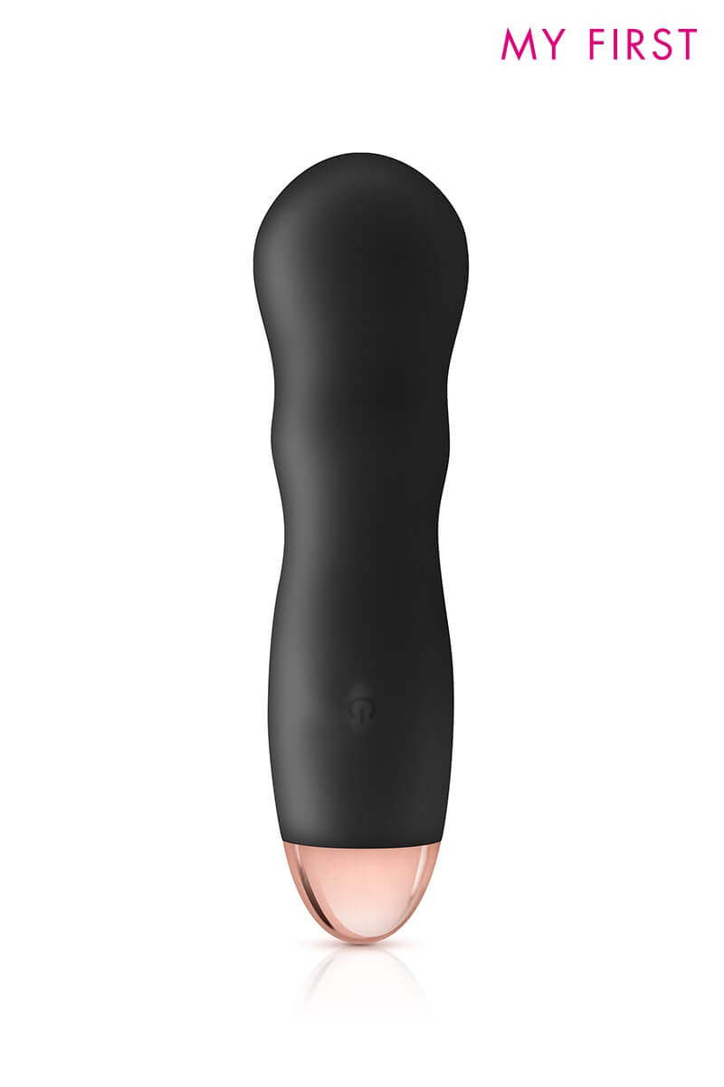 Vibromasseur rechargeable Twig noir de la marque My First