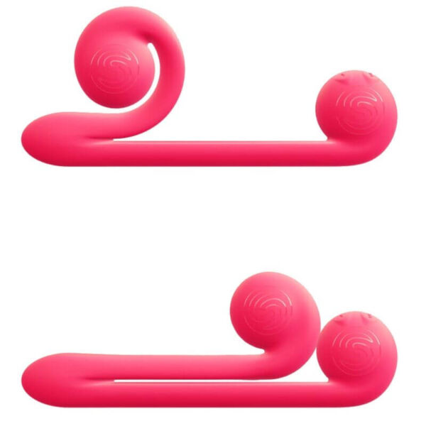 Vibromasseur en forme d'escargot Multiaction rose de la marque Snail vibe