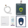 Packaging de l'anneau vibrant connecté Pivot de la marque We vibe