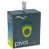 Packaging de l'anneau vibrant connecté Pivot de la marque We vibe