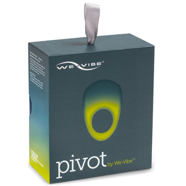 Packaging de l'anneau vibrant connecté Pivot de la marque We vibe