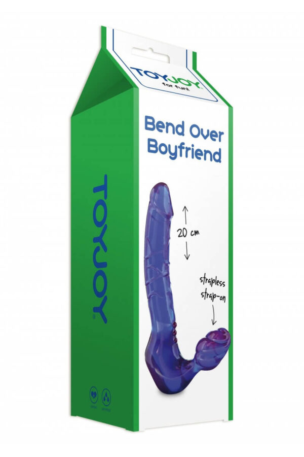 Packaging du gode ceinture anatomique de la marque Toy joy